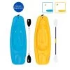 Pelican Sport Combo - 2 Solo Kids Kayaks With Paddles - Yellow/Blue -Pelican Sport Store Combo Solo Jaune Bleu Poignee TOP