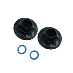 Pedal Boat Wheel Bushings In Black - Pack Of 2
