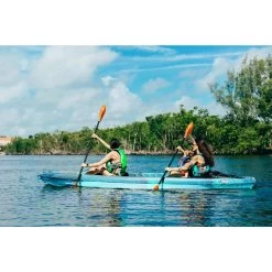 Pelican Sport Poseidon Kayak Paddle 230 Cm (90.5") -Pelican Sport Store Poseidonrecreationalkayakpaddle230cm 90.5 lifestyle Orange